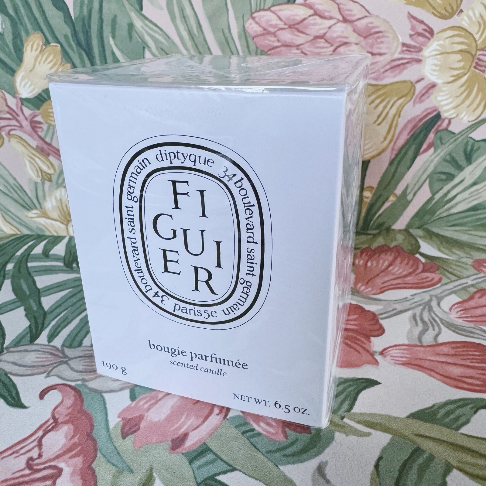 Diptyque Figuier Scented Candle 190 g / 6.5 oz Luxury Paris Candle NIB Sealed