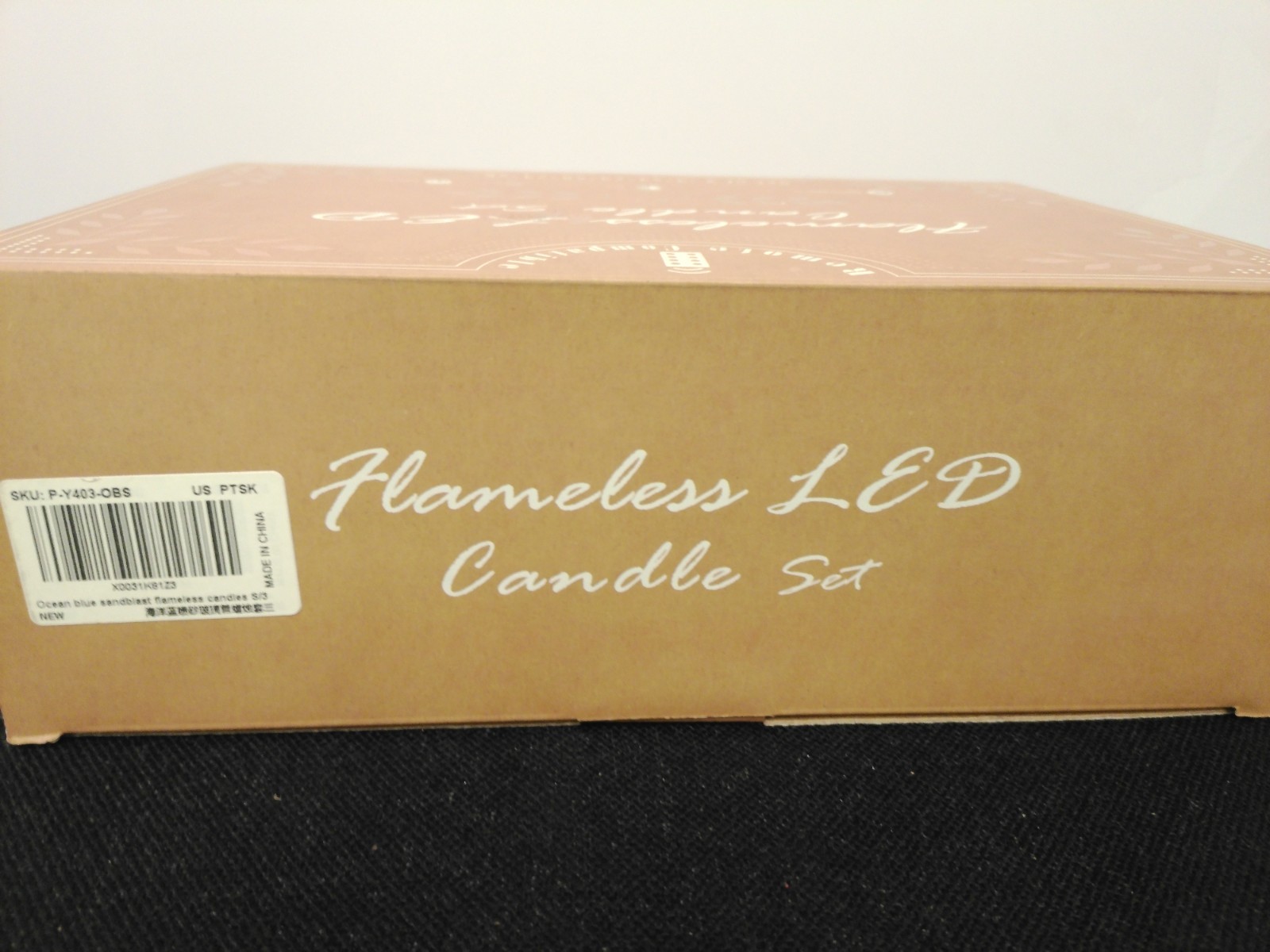 Flameless LED Candle Set of 3