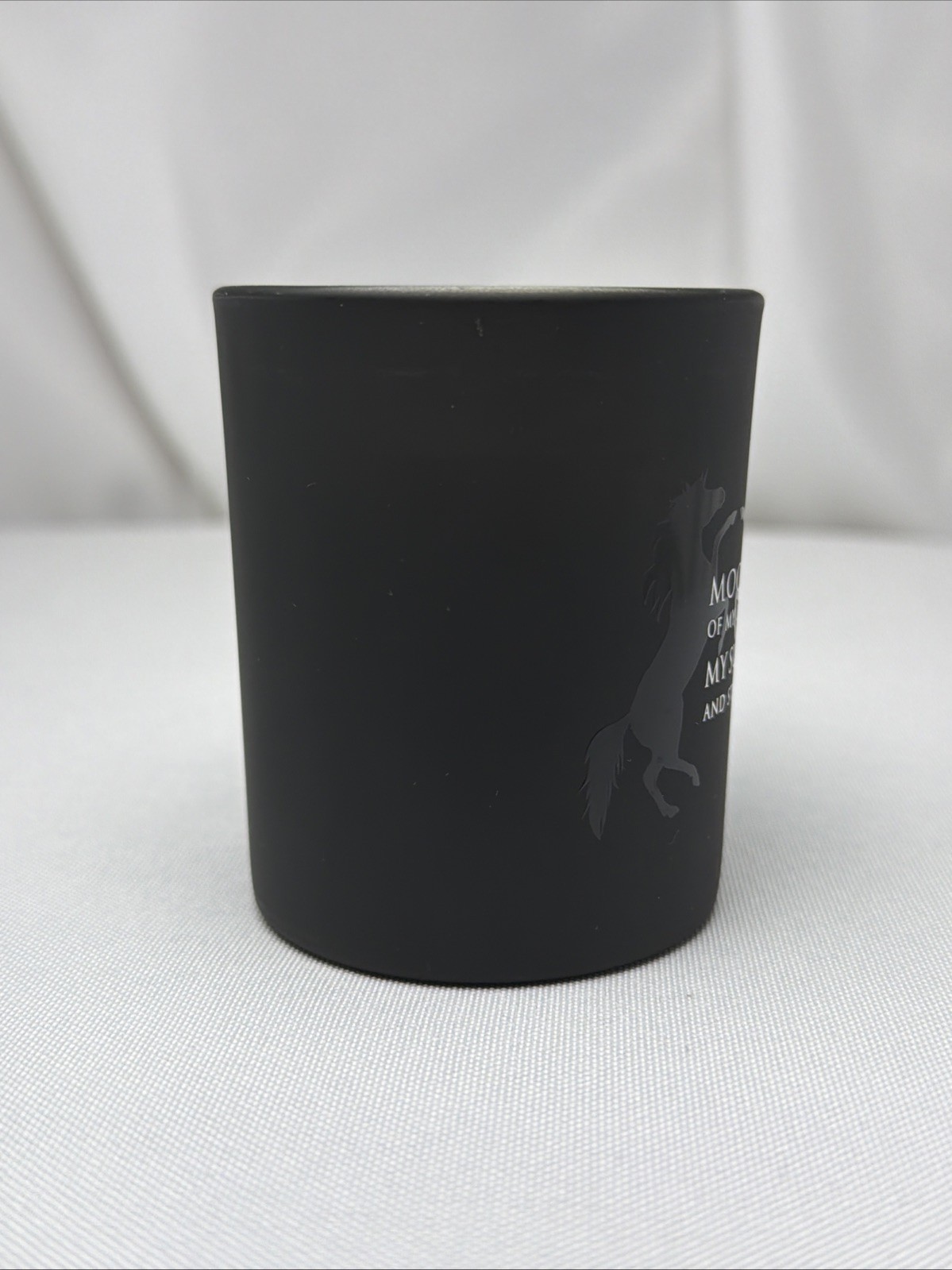 Game of Thrones Moon of My Life Candle Daenerys Quote HBO 3oz 2018 Black Jar