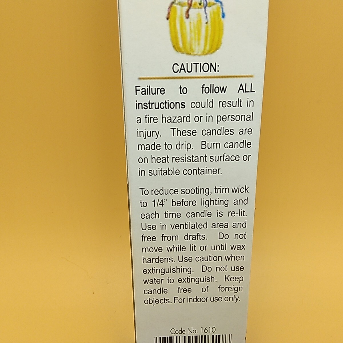 Multi-Color Drip Candles (Taper Candles)