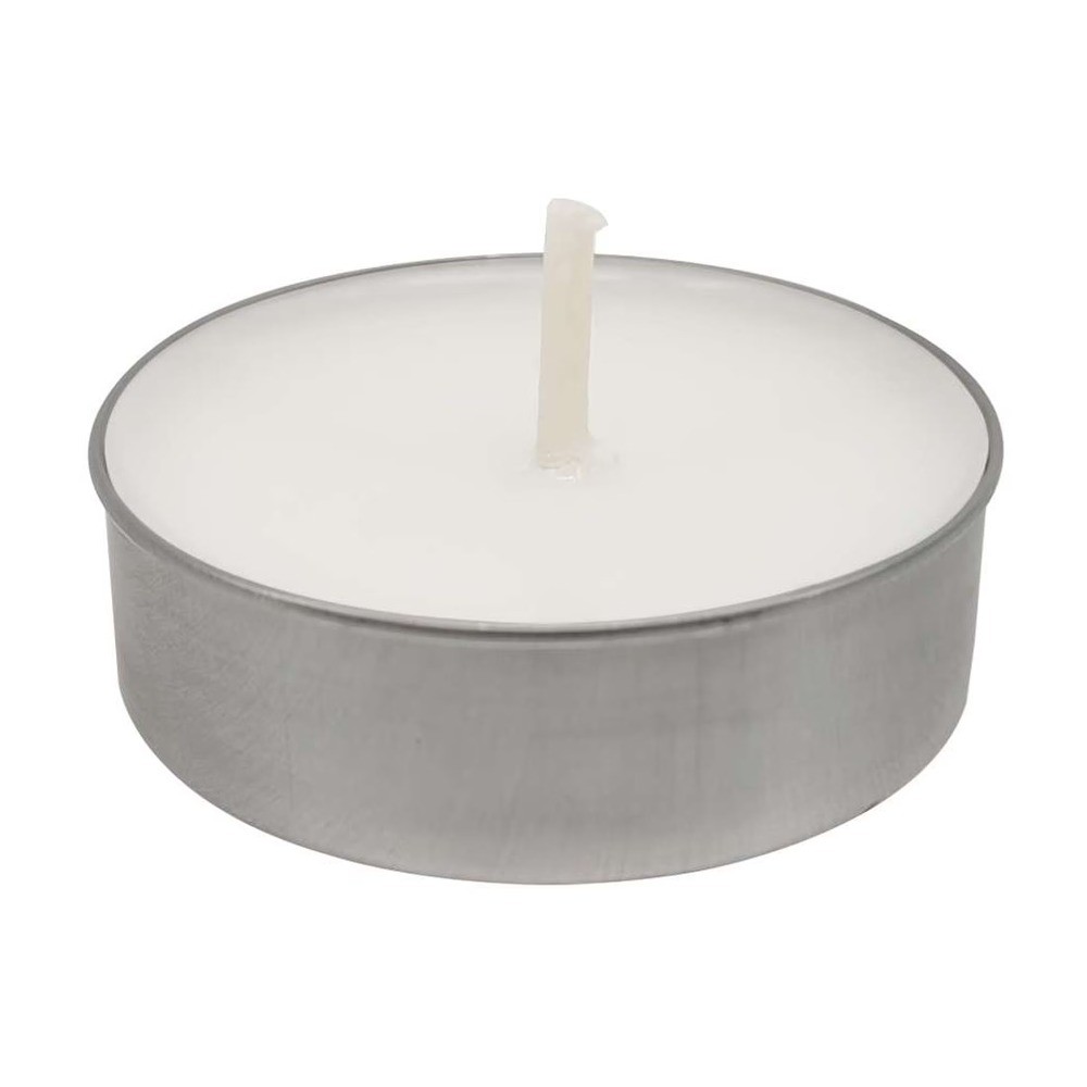 (5 pack) White Unscented Indoor/Outdoor Tealight Candles, 100 Count