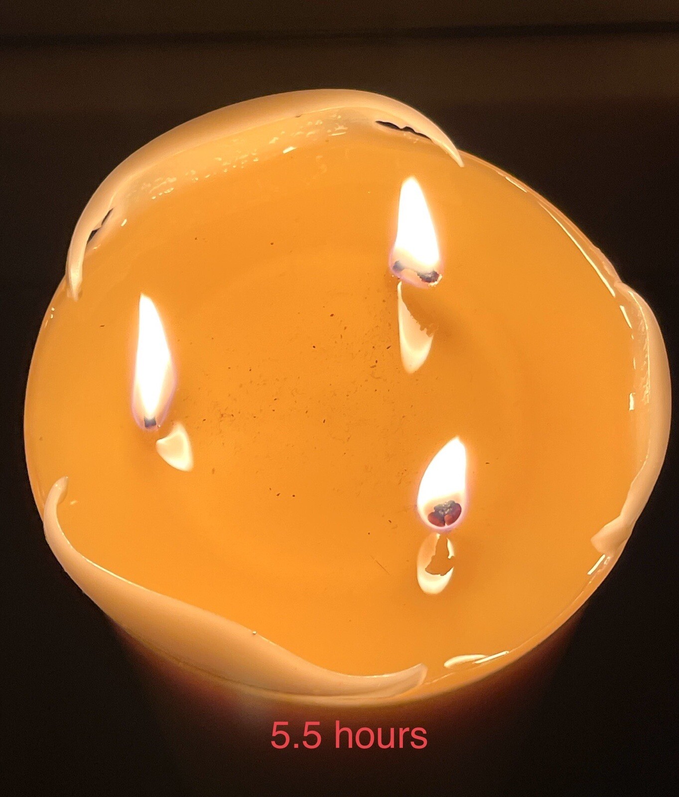 Luxury large Beeswax Pillar, Unscented Candles, Made in Canada