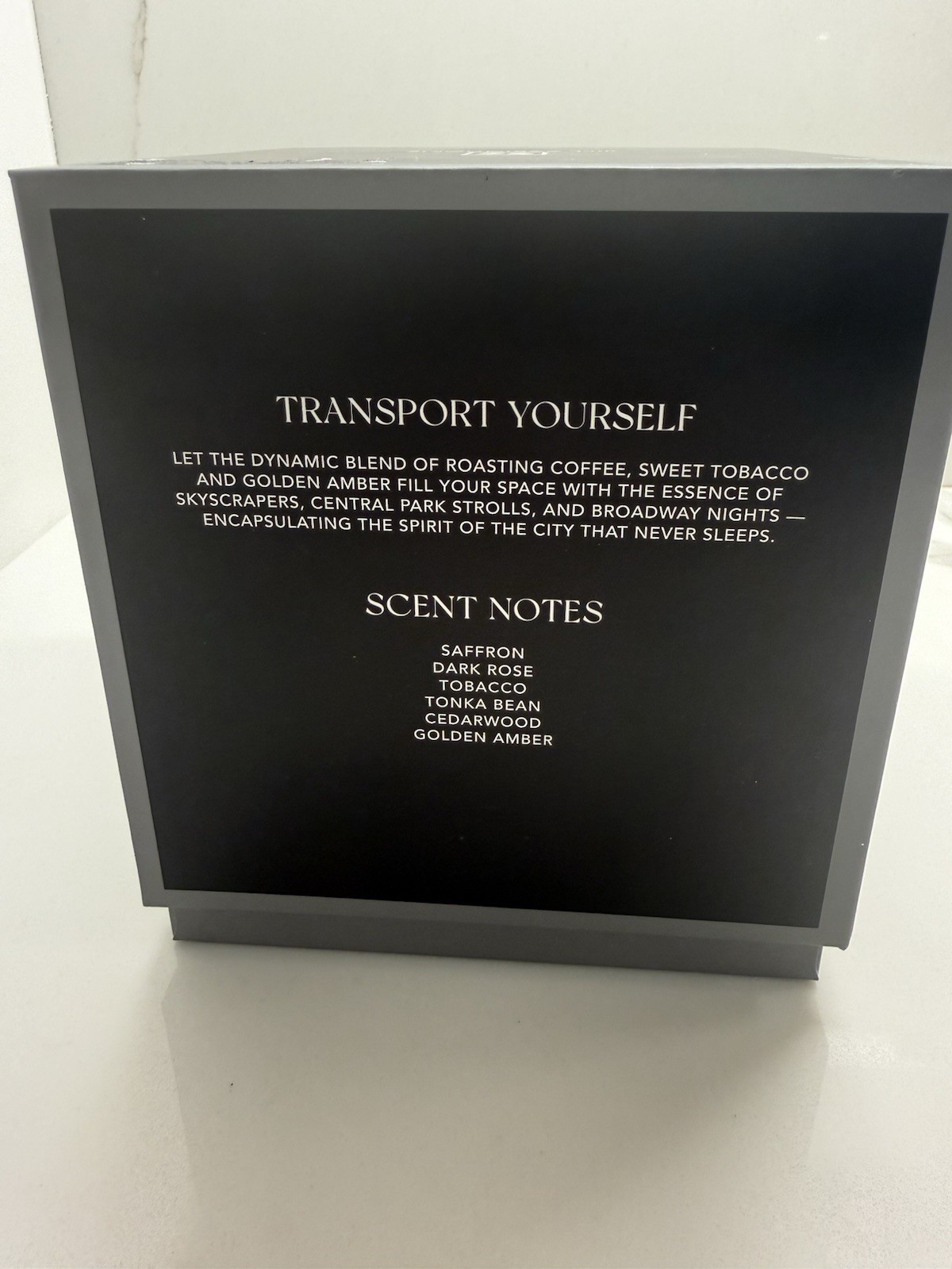 JILL ZARINHOME NEW YORK COTY SOY WAX BLEND CANDLE 10OZ/283G NEW IN BOX