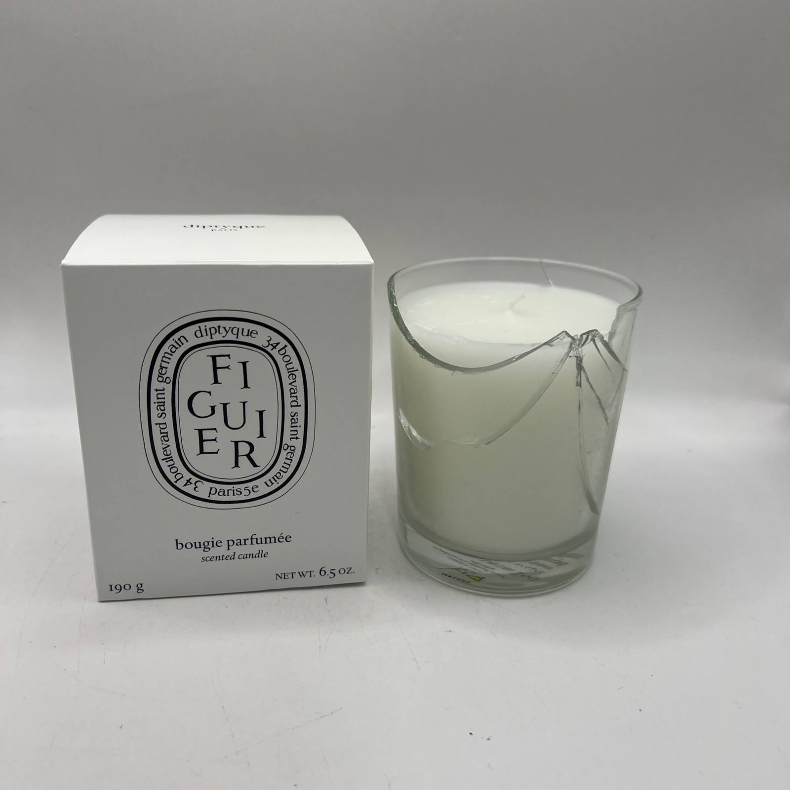 Diptyque Figuier Scented Candle 6.5oz *BROKEN*