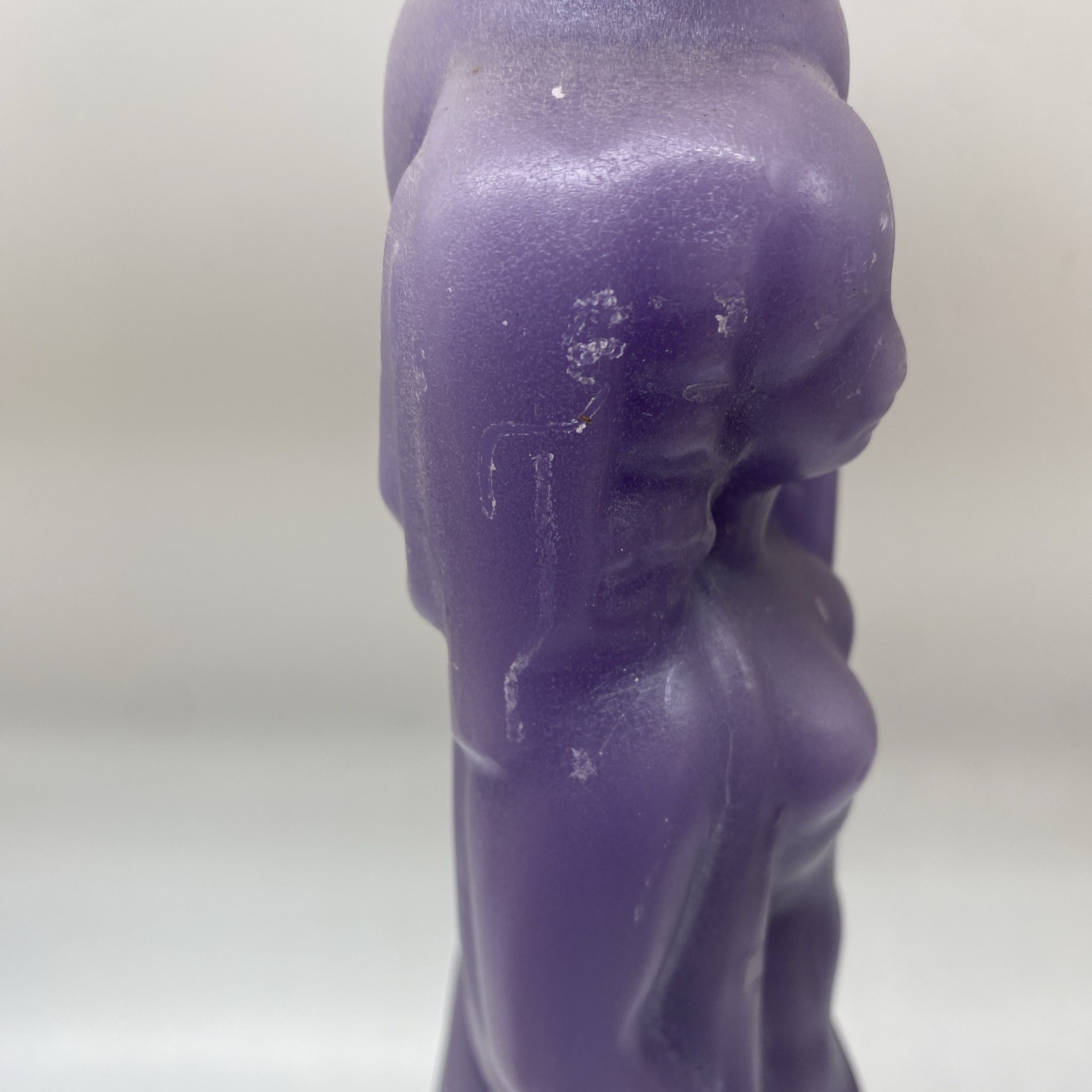 Art Deco Style Nude Woman Candle Lavender