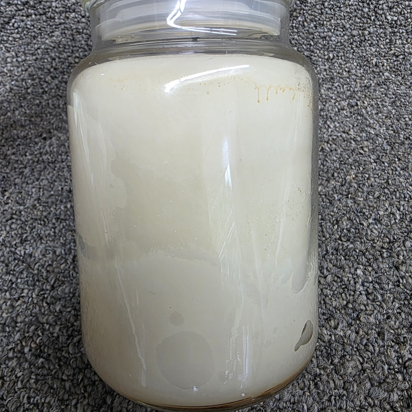 Yankee Candle Spiced White Cocoa 623g Large Rare Hard To Find ( Barely Used)