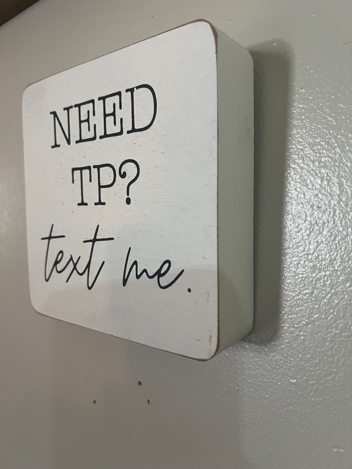 Bathroom Decor | Witty Wall Art | Wall Hangings