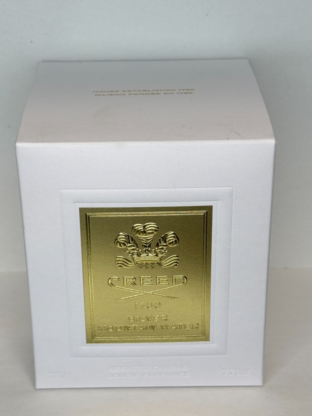 Creed SILVER MOUNTAIN Candle 7.76 oz / 220g Brand New 2024 NEW RELEASED