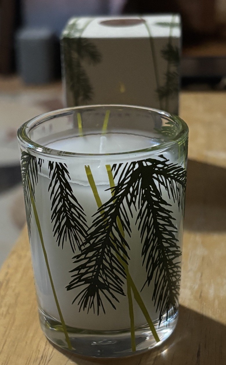 Thymes FRASIER FIR Aromatic Votive Candle Scented 2 oz Unused In Box