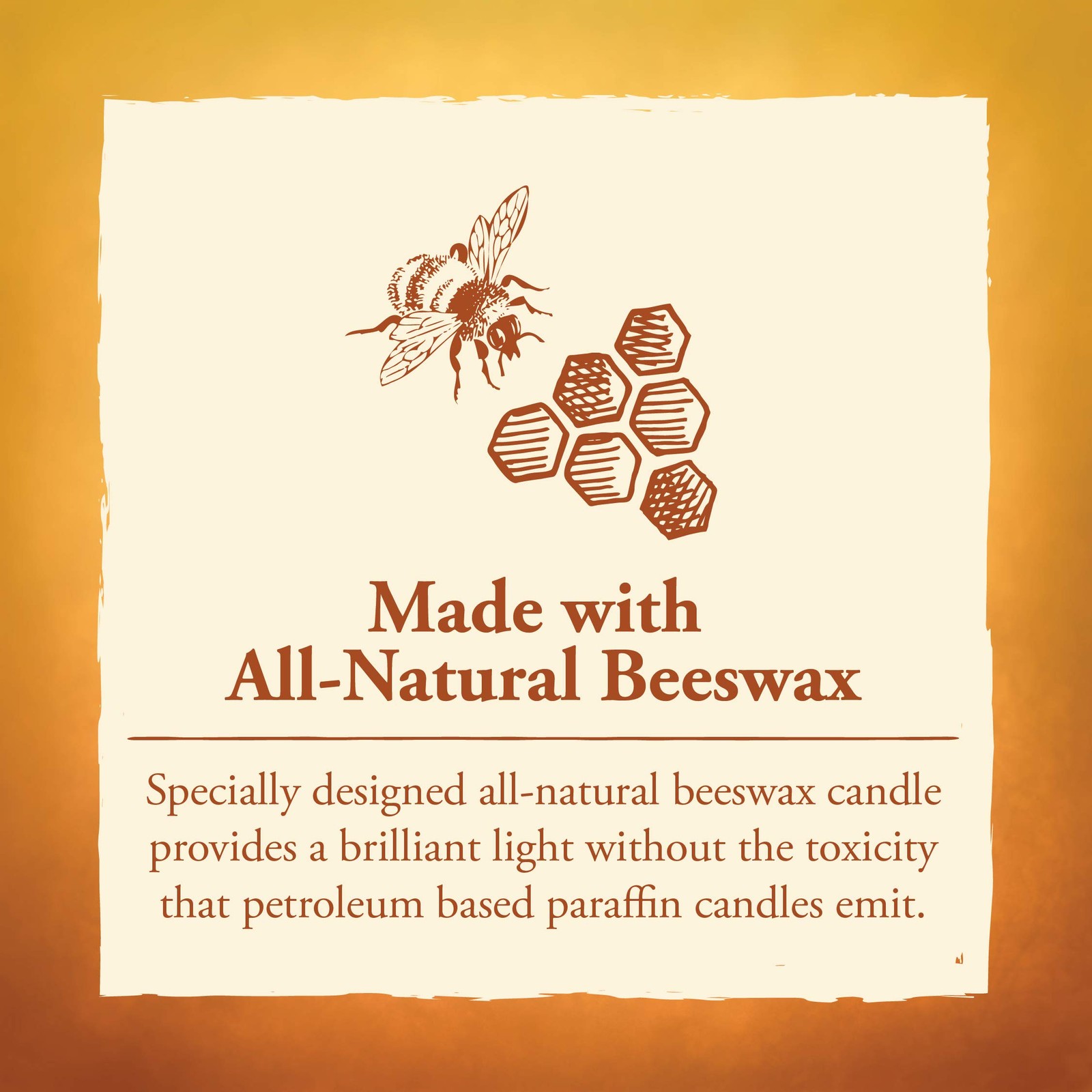 70-Hour Beehive Candle, Eco-Friendly Natural Beeswax with Cotton Wick