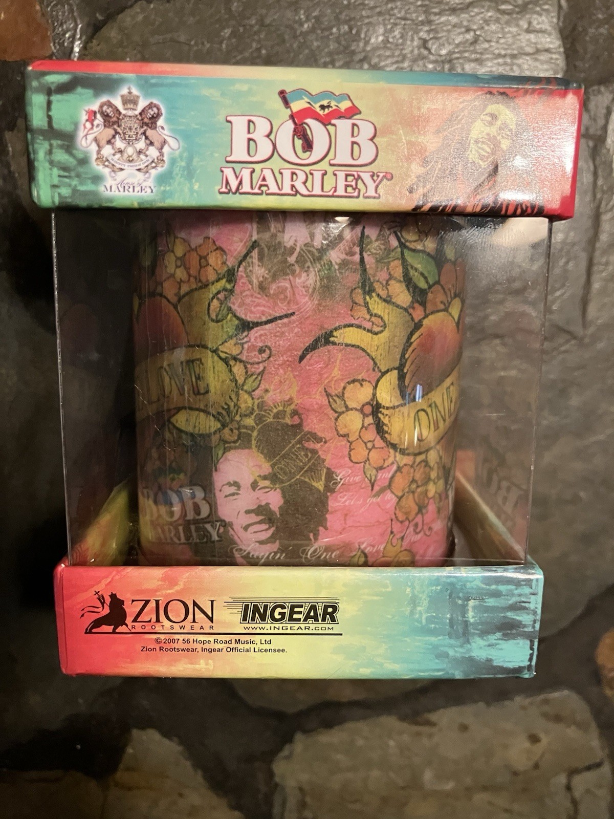 Bob Marley Battery Operated Candle New In Box