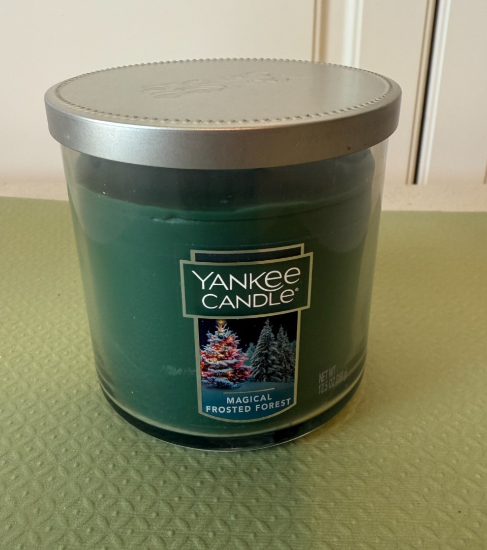 Yankee Candle, Magical Frosted Forest scent, 12.5 oz, Brand new