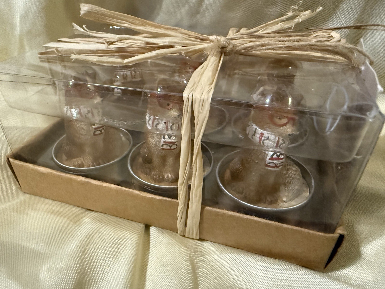 Gardeners Eden Doggie Candles Set of 6 Fall Autumn Thanksgiving Halloween