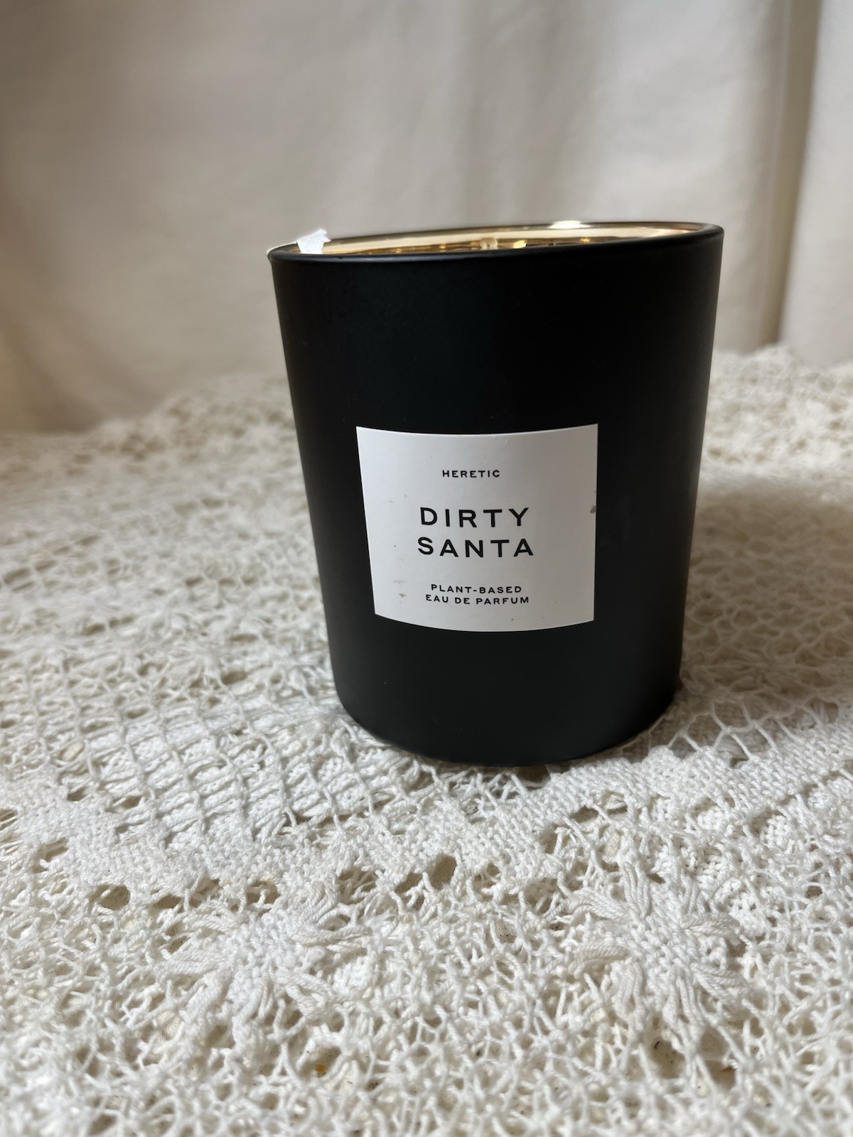 Heretic Parfum Dirty Santa Candle NEW No Box
