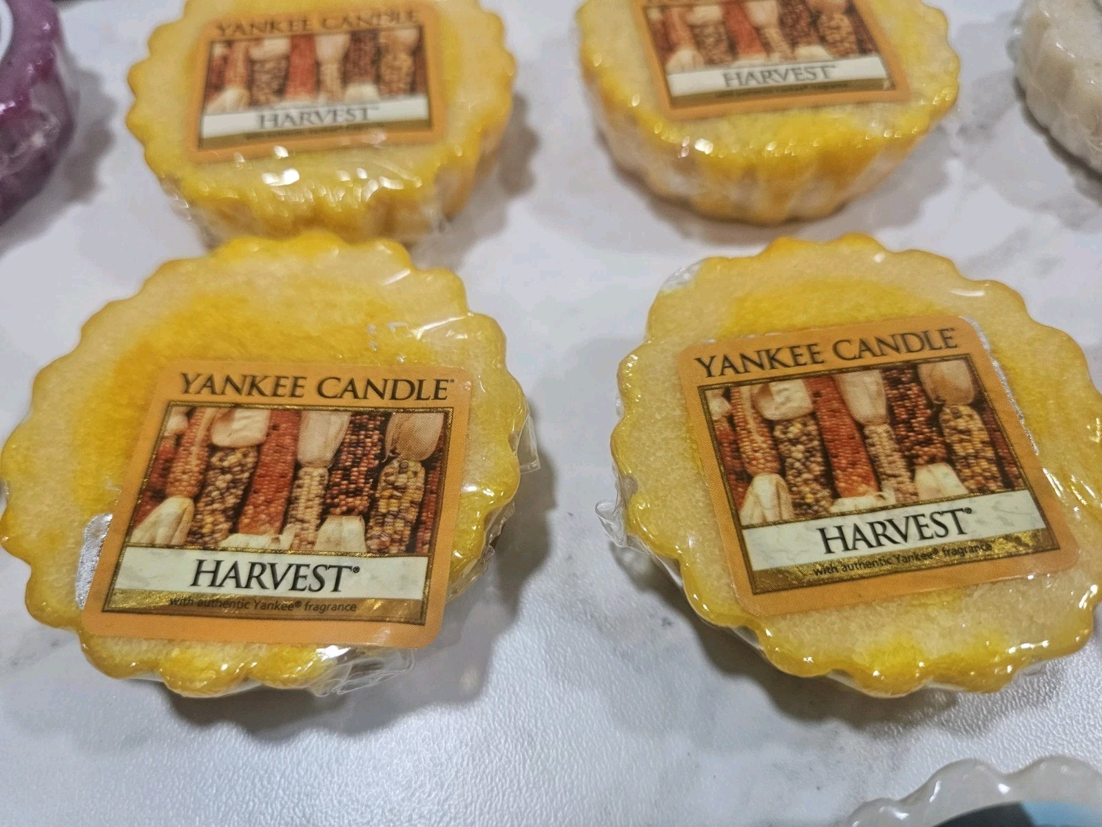 NEW LOT OF 35 YANKEE CANDLE WAX MELTS MIXED LOT