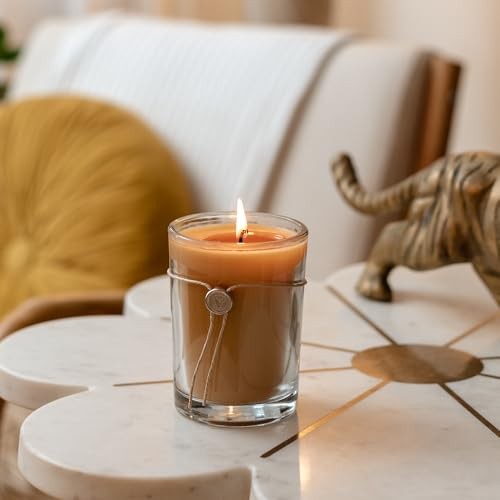 Votivo Red Currant 6.8 oz Aromatic Candle | Soy Wax Blend | Luxury Glass Jar