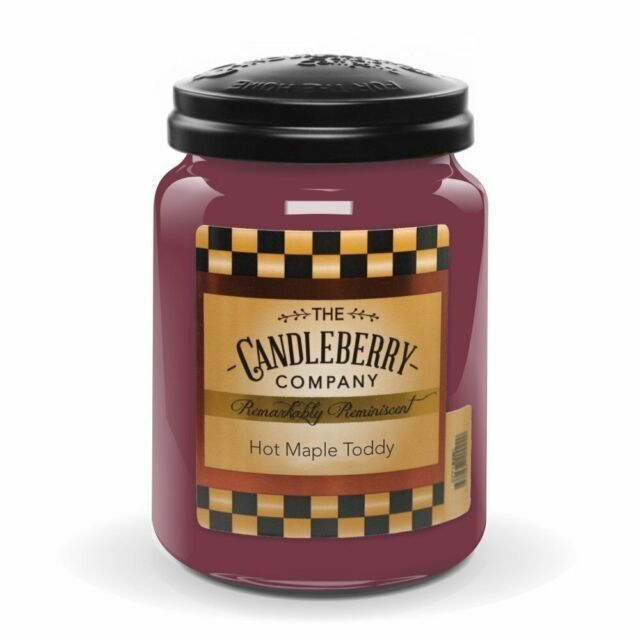 Candleberry Jar Candle – Warm Apple Cider 26 oz