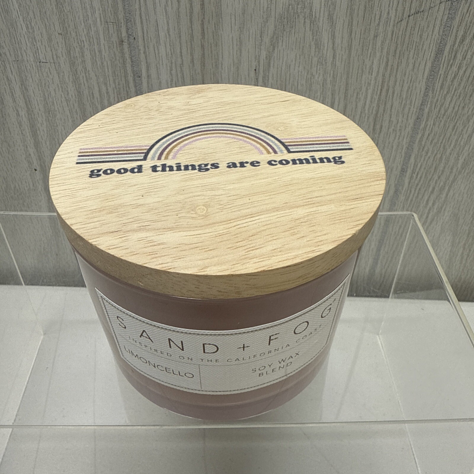 Sand + Fog LIMONCELLO 2 Wick Candle 12 Oz Soy Wax Blend ‘good things are coming’