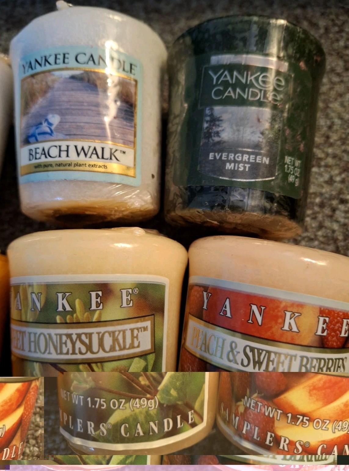 Yankee Candle Votives. Various Scents. Sealed. Some RARE RETIRED. Lot Of 8