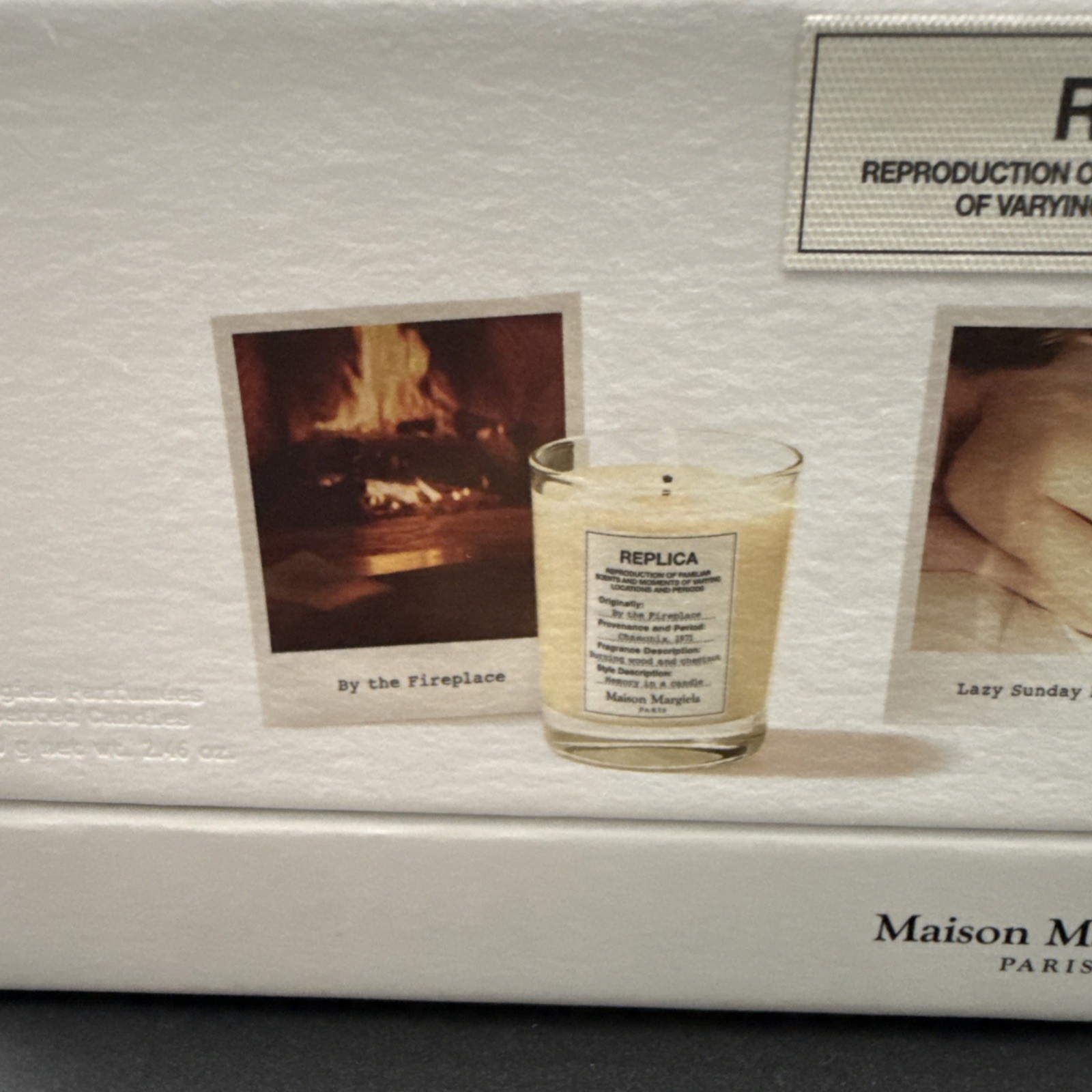 Maison Margiela REPLICA~Candle Set~The Fireplace~Sunday Morning~Bubble Bath NIB