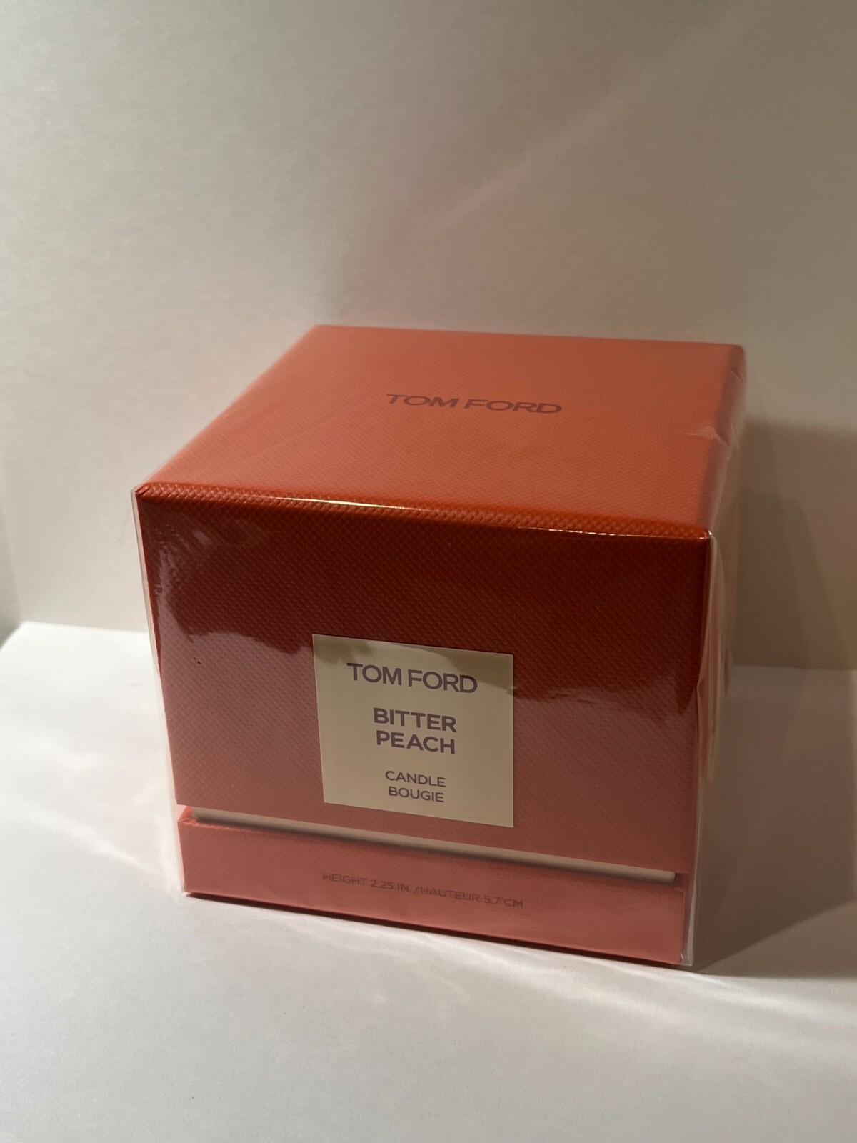 Tom Ford Bitter Peach Candle – 2.25in./5.7cm. – Brand New in Box Sealed!