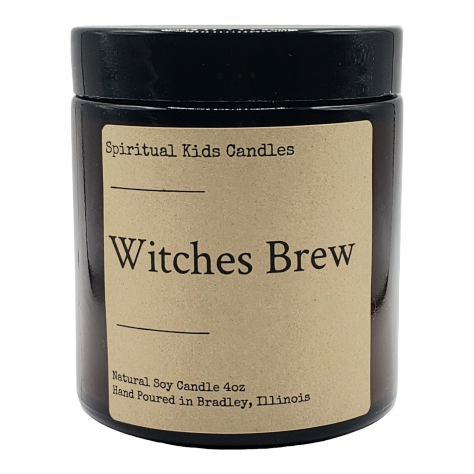 Witches Brew Soy Candle 4oz 20-25 Hours Poured with All Natural Soy Wax