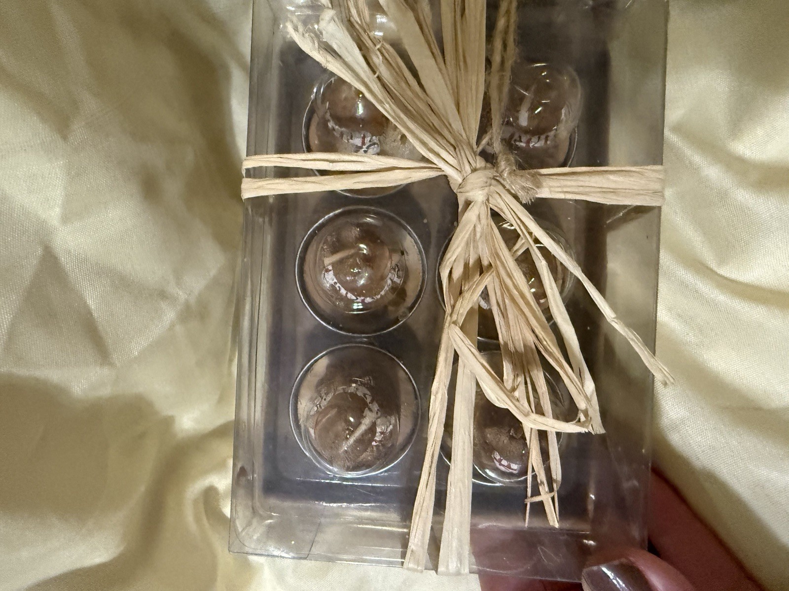Gardeners Eden Doggie Candles Set of 6 Fall Autumn Thanksgiving Halloween