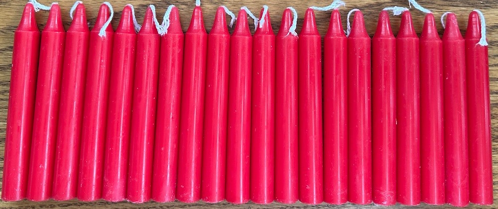 Witchcraft Chime (Mini Taper) Ritual Spell Candles – You Choose Color/Quantity!