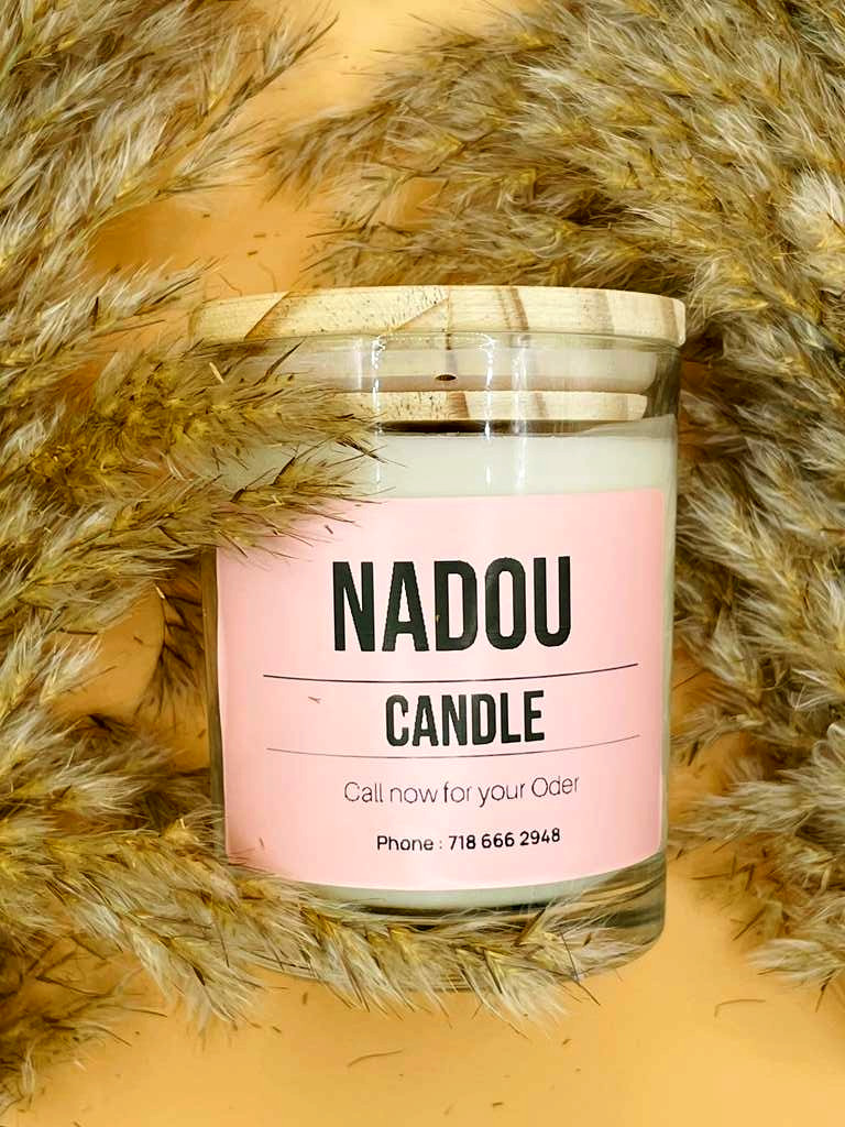 CLARANADOUCANDLE – Luxury Scented Candle for Bedroom & Living Room | Long-Lastin