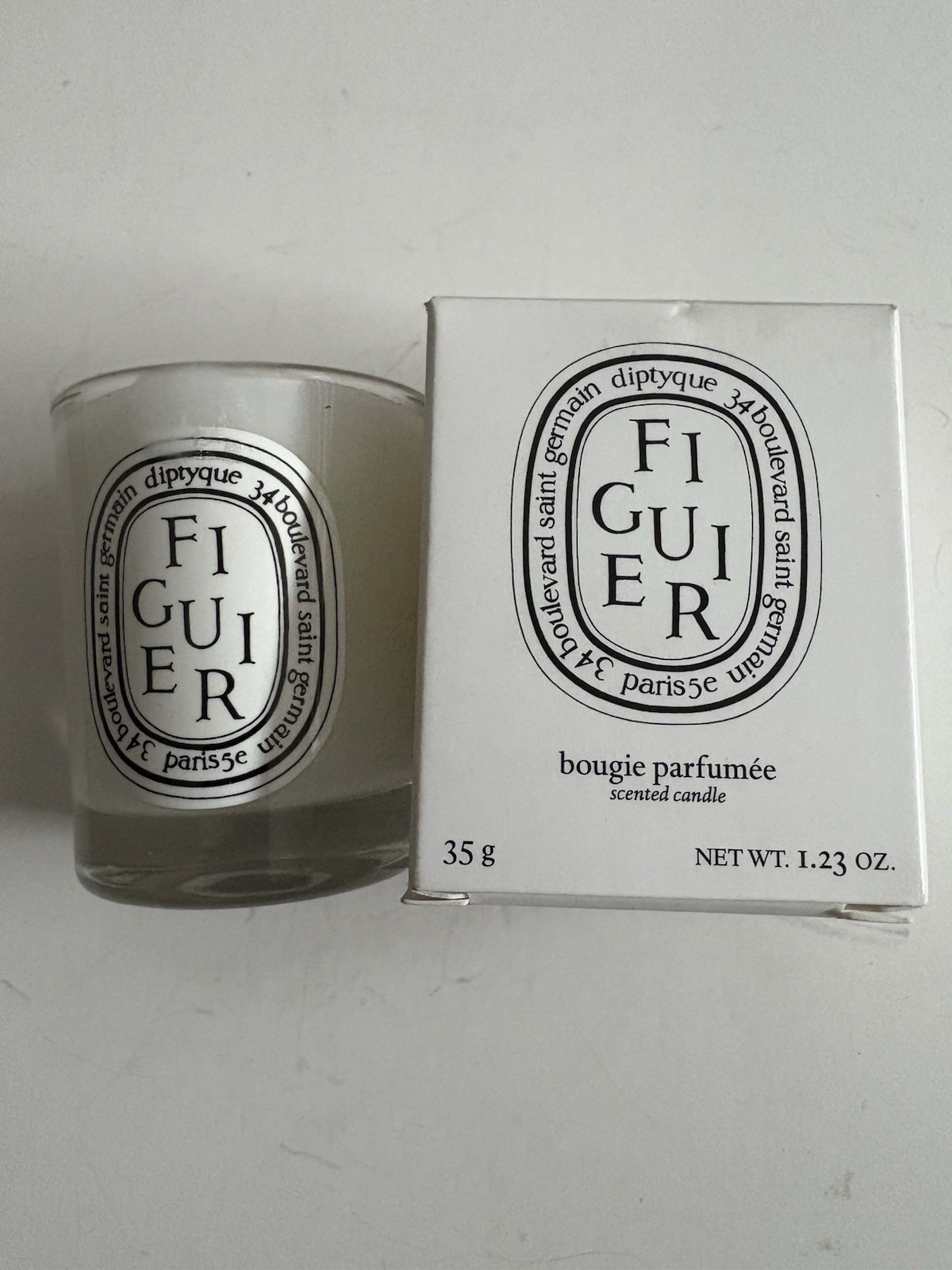 Figuier Bougie Parfumee 1.23 oz Travel Size Candle New In Original Packaging