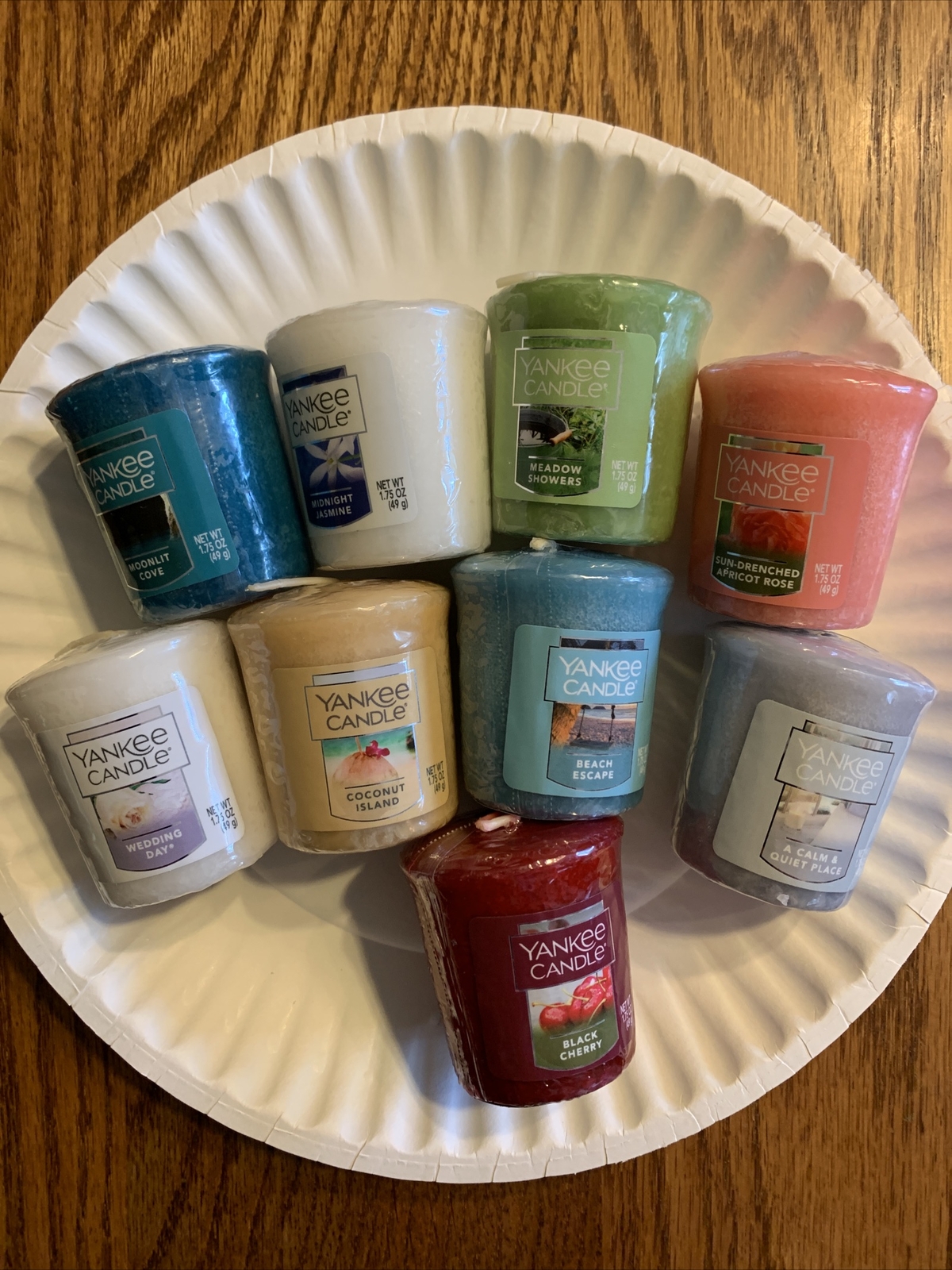 YANKEE CANDLE (1) Small (1.75 oz) VOTIVE CANDLE (Various Scents) NIP