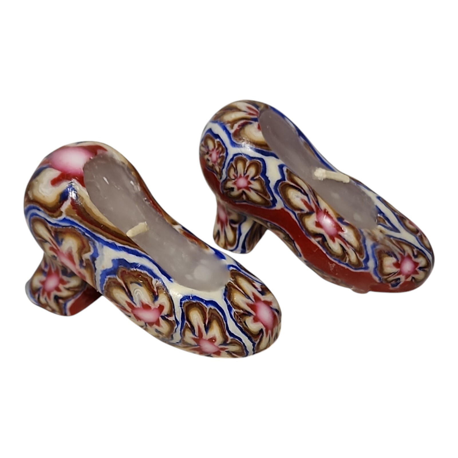 High Heel Shoes Wax Candles Multi Color Pair 3″ X 2″ Each New