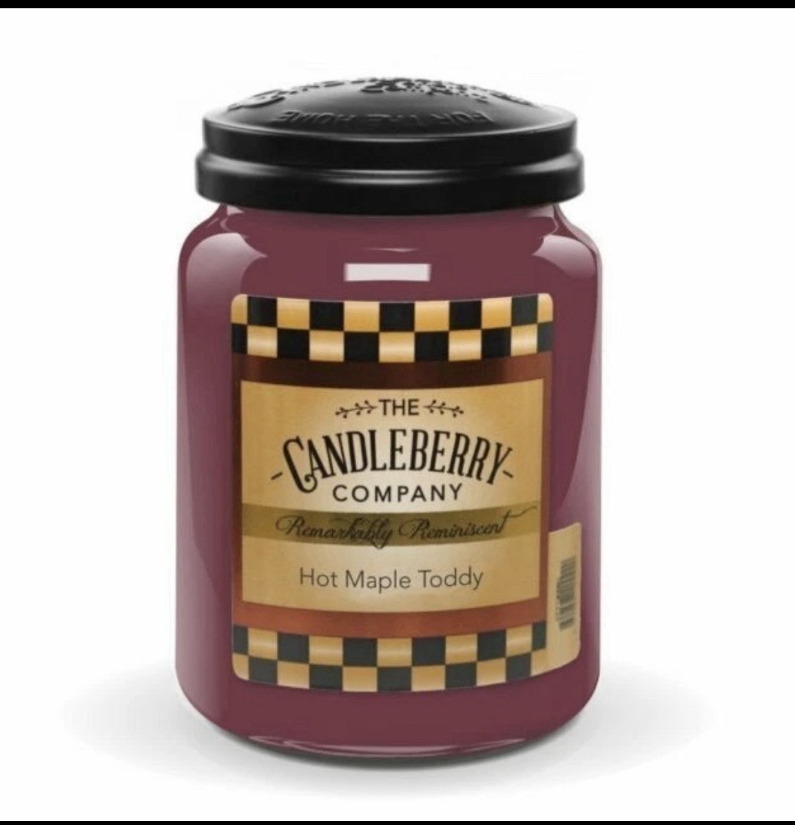 Candleberry Jar Candle – Hot Maple Toddy 26 oz