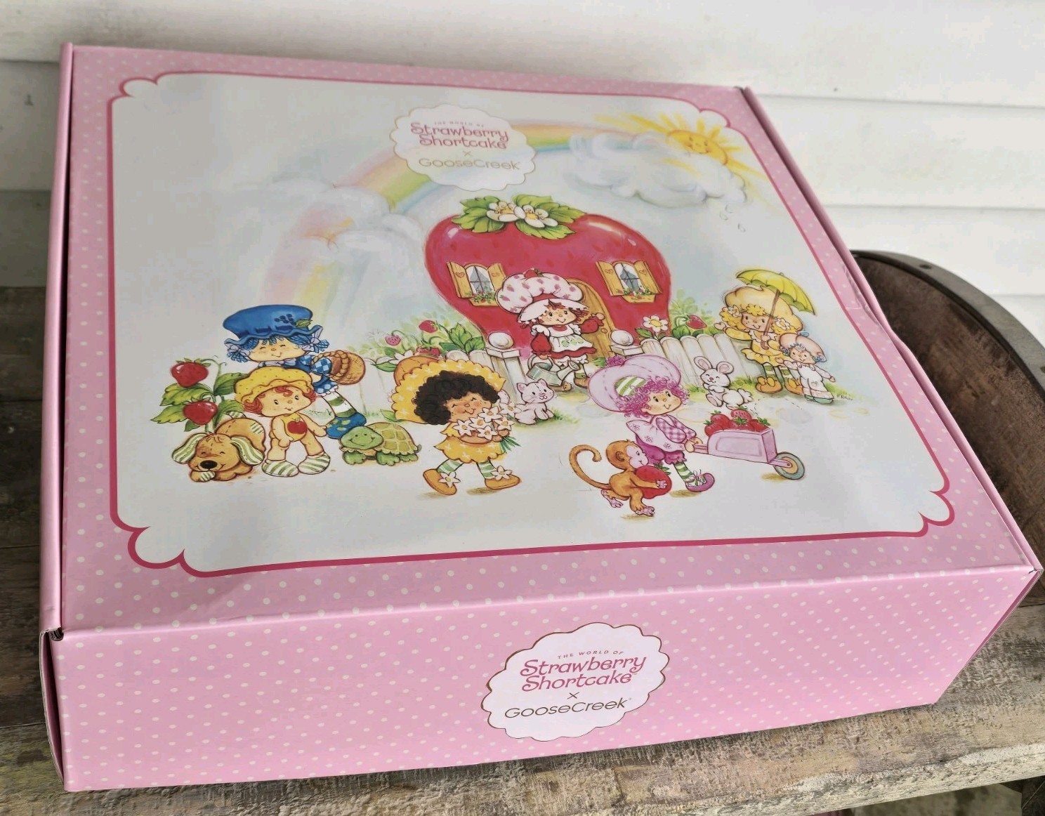 NEW BOX SET /9 Goose Creek STRAWBERRY SHORTCAKE Candles DISCONTINUED LIMITED ED