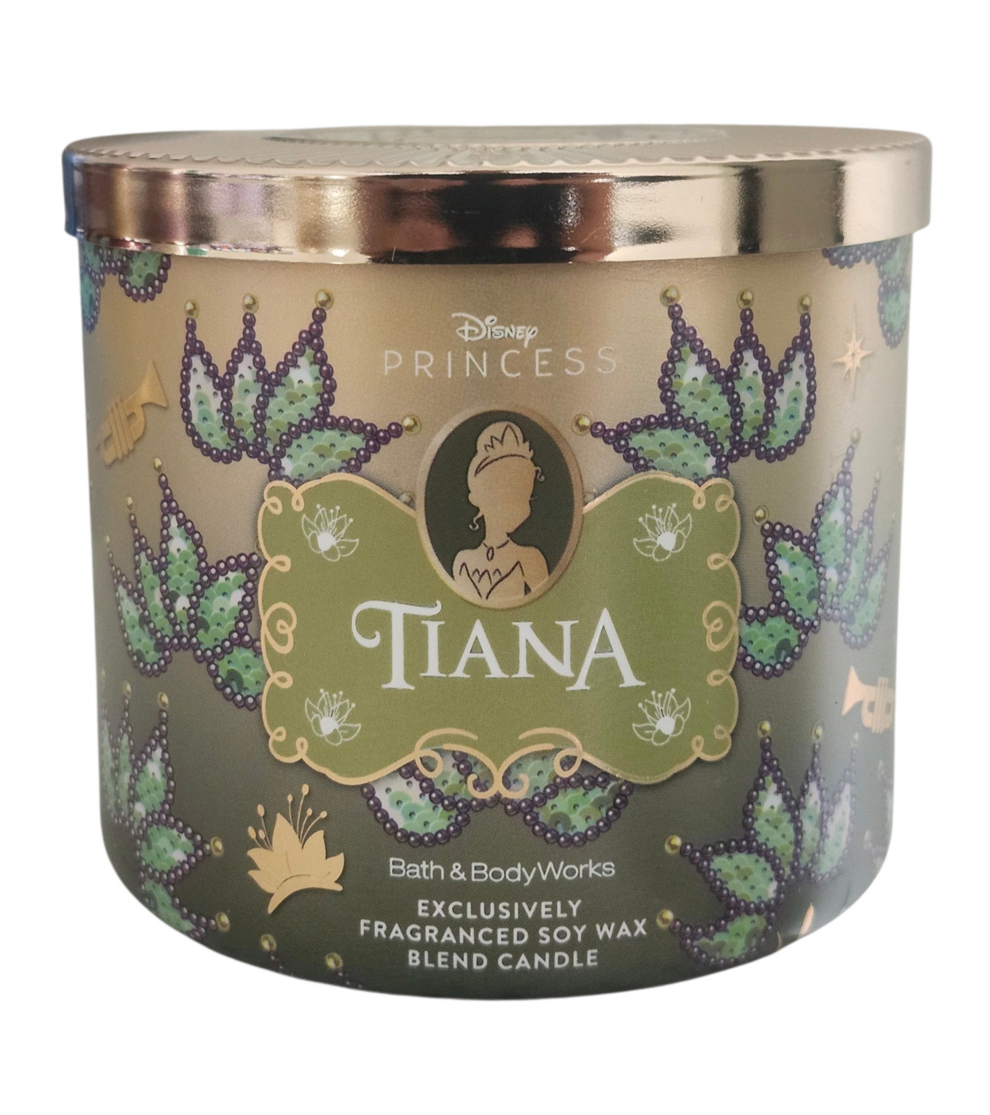 NEW 2026 Bath & Body Works TIANA DISNEY PRINCESS 3 Wick Candle, 14.5 OZ