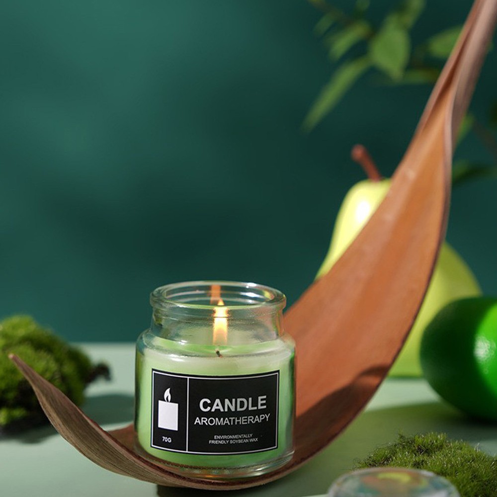 Home Scented Candles Non-Toxic Small Candle for Stress Relief and Aromatherapy