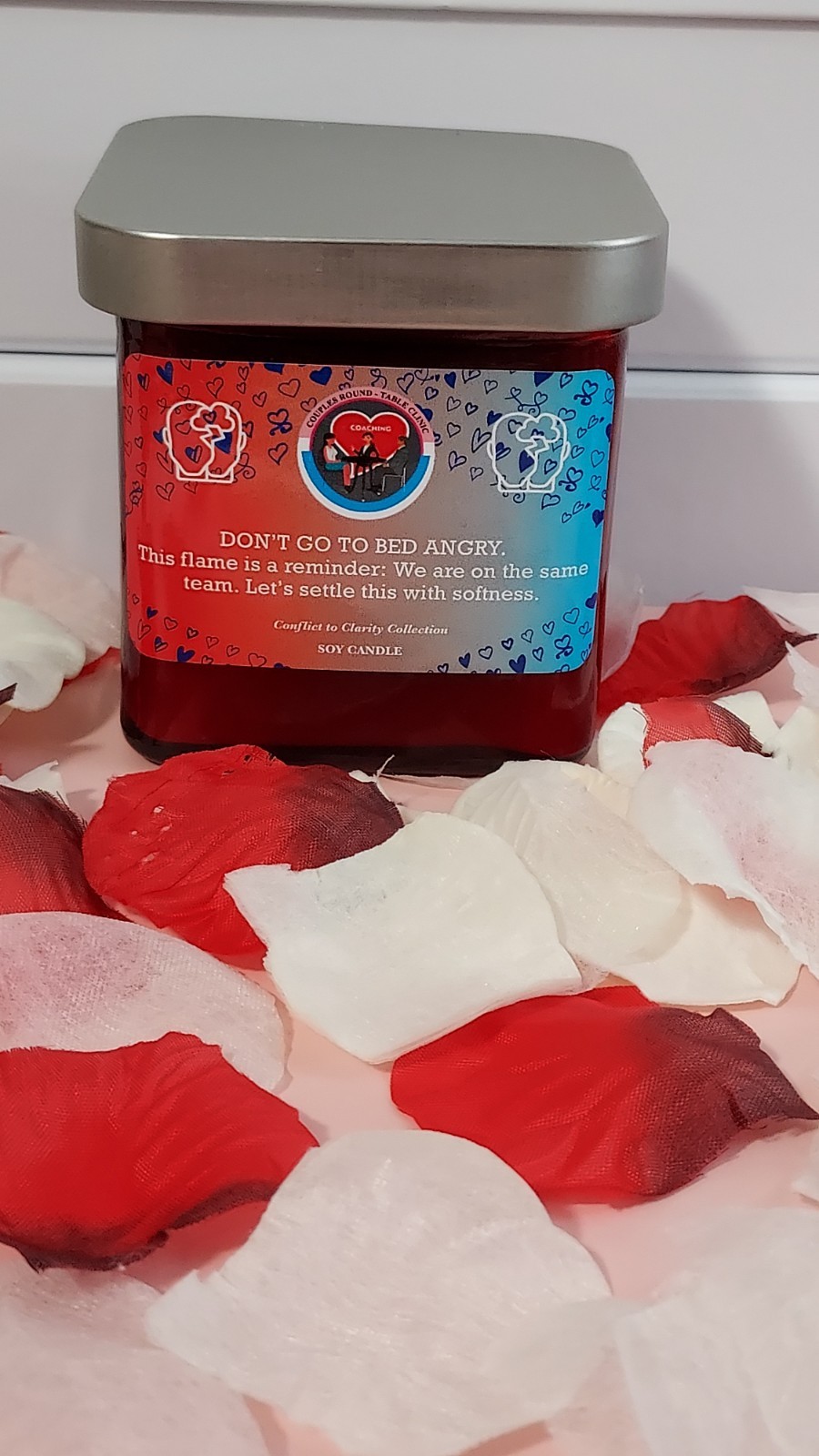 Candle, Relationship Healing Candle-Helps Couples Resolve Conflicts &Reconnect.