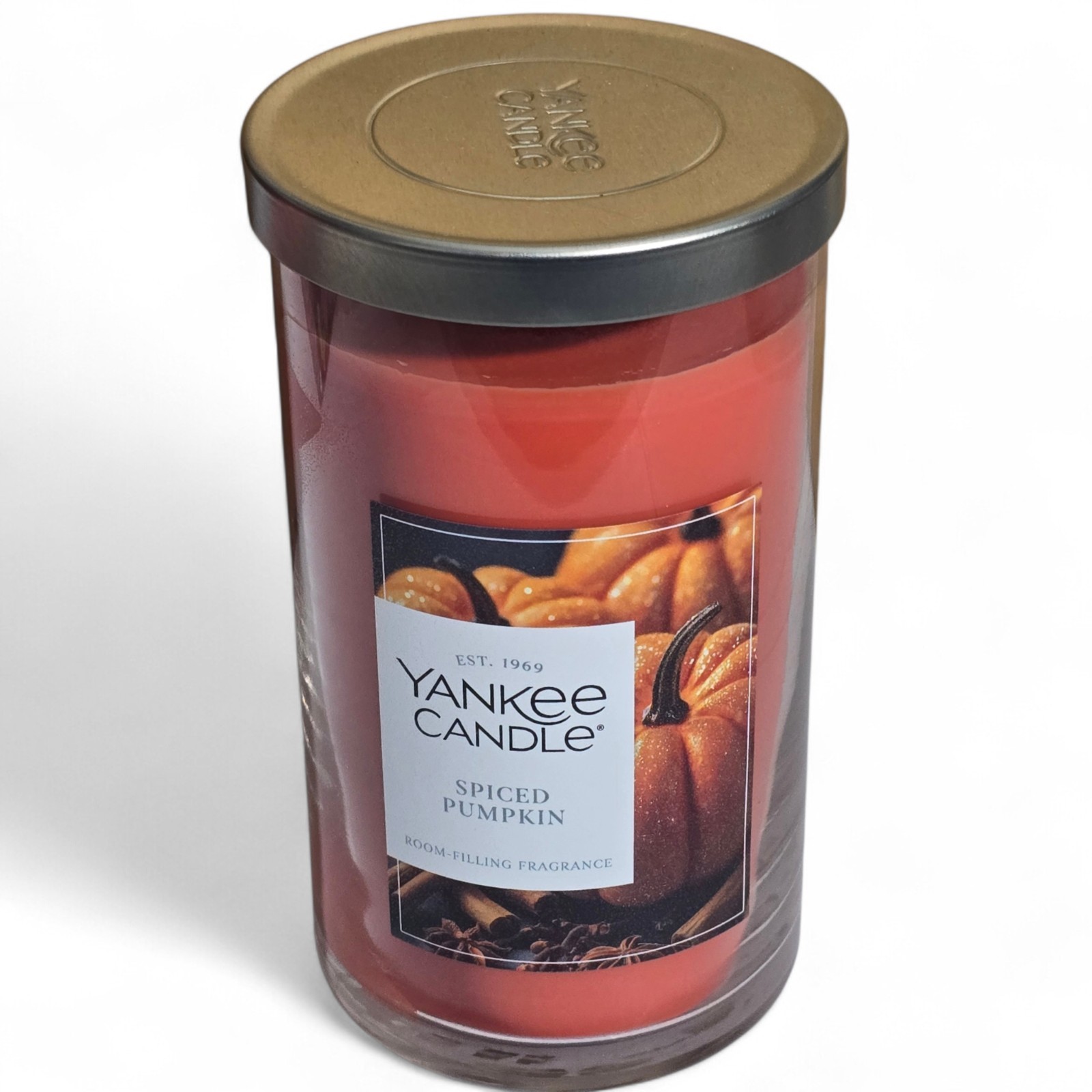 Yankee Candle Spiced Pumpkin 1-wick Candle 14.25oz
