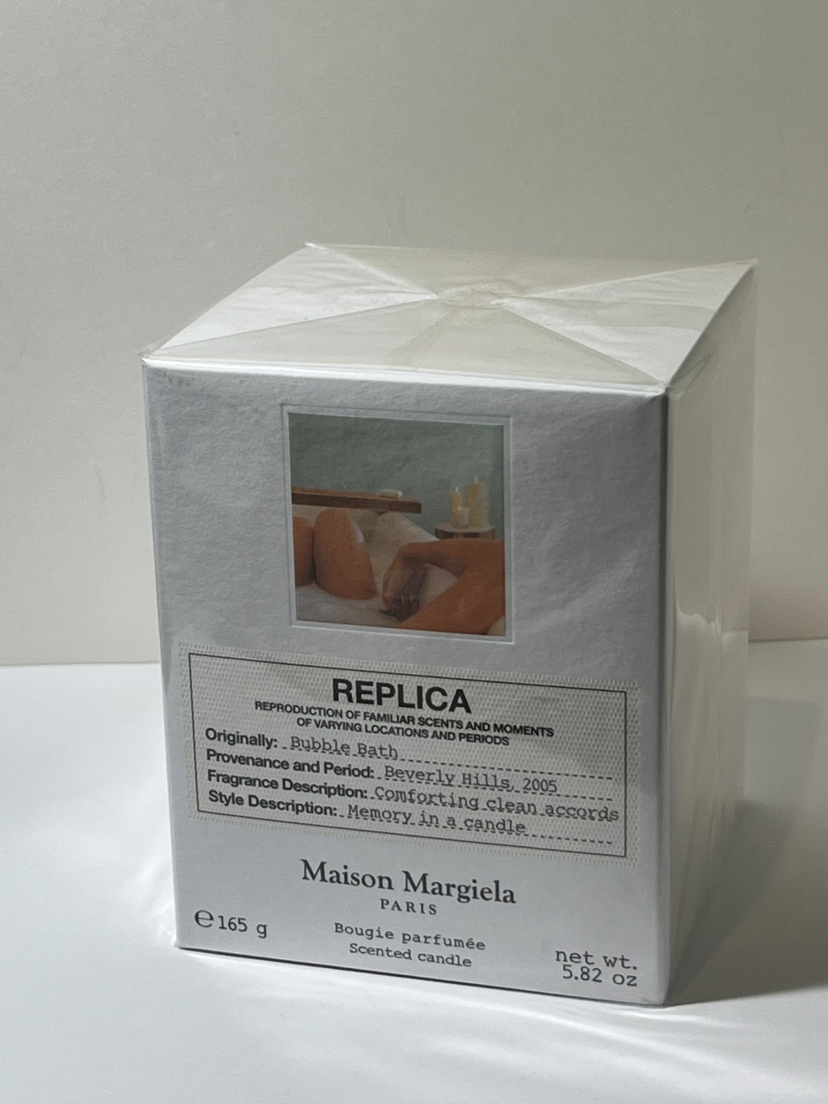 Maison Margiela Replica Bubble Bath Candle 5.82oz /165g Brand NEW In Box Sealed