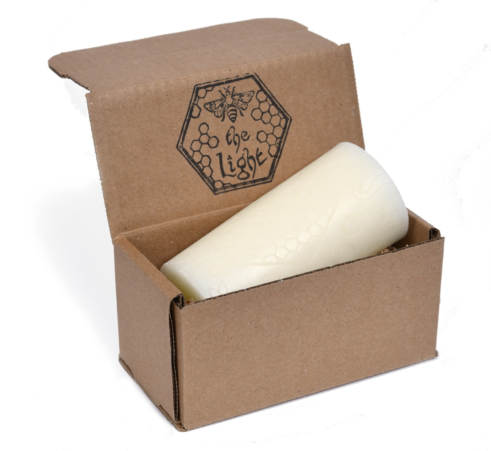 100% Pure Beeswax Pillar Candle, Unscented, Choose Your Color & Size BeeTheLight