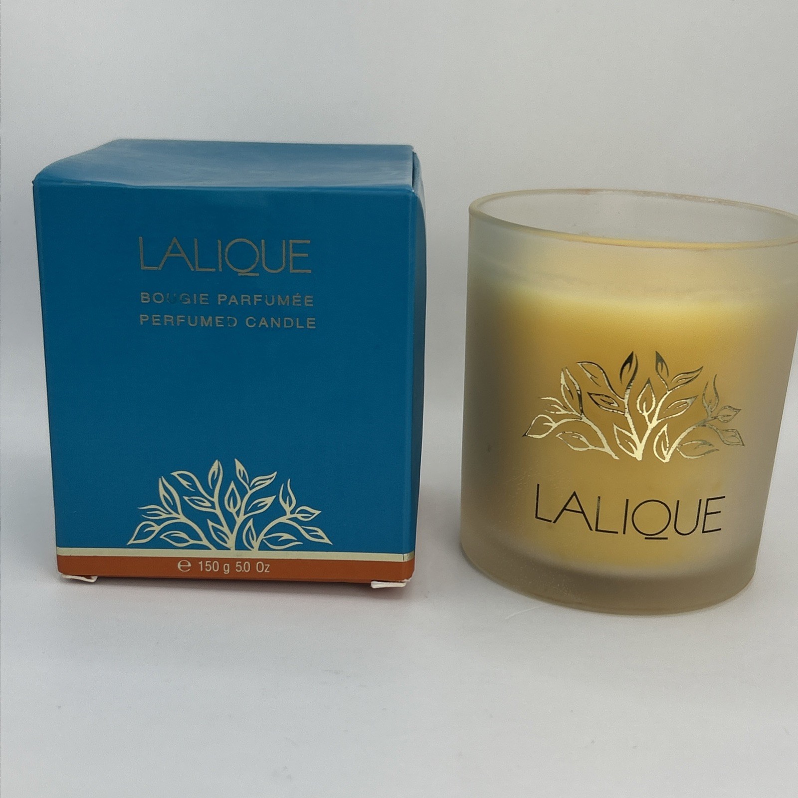 Lalique Bougie Parfumee Perfumed Candle – 5.0 oz. 150g Made In France