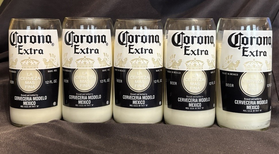 Corona Beer Bottle Candle Soy Candle – Free shipping to Canada and USA