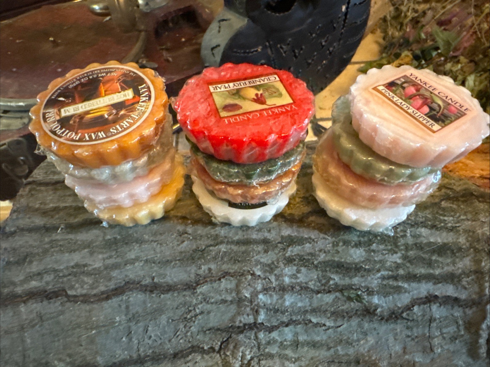 Yankee Candle Tarts Mixed Lot Of 23 Waxes, Many Different Scents, See Pics
