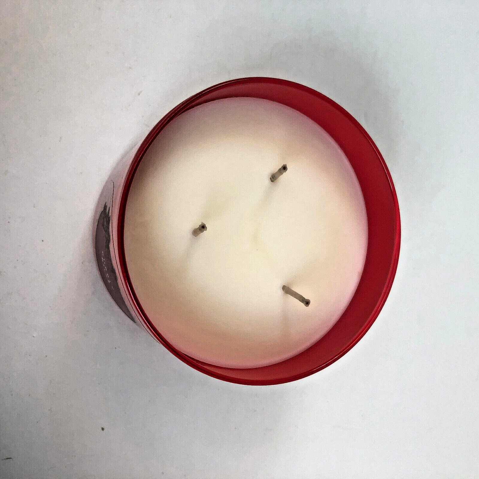 1 Bath & Body Works White Barn 3 Wick Bubbly Rose Candle 14.5 oz