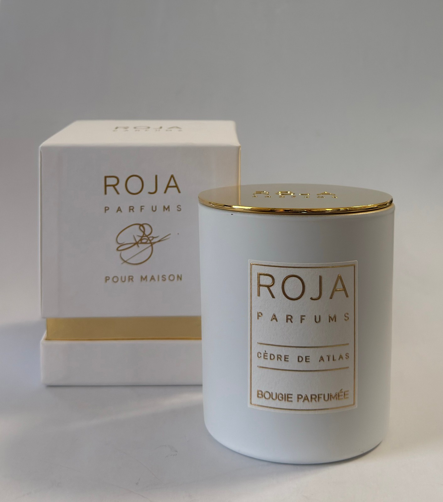 ROJA PARFUMS Cedre de L’Atlas Scented Candle 220g Sealed Burn Time 40Hr
