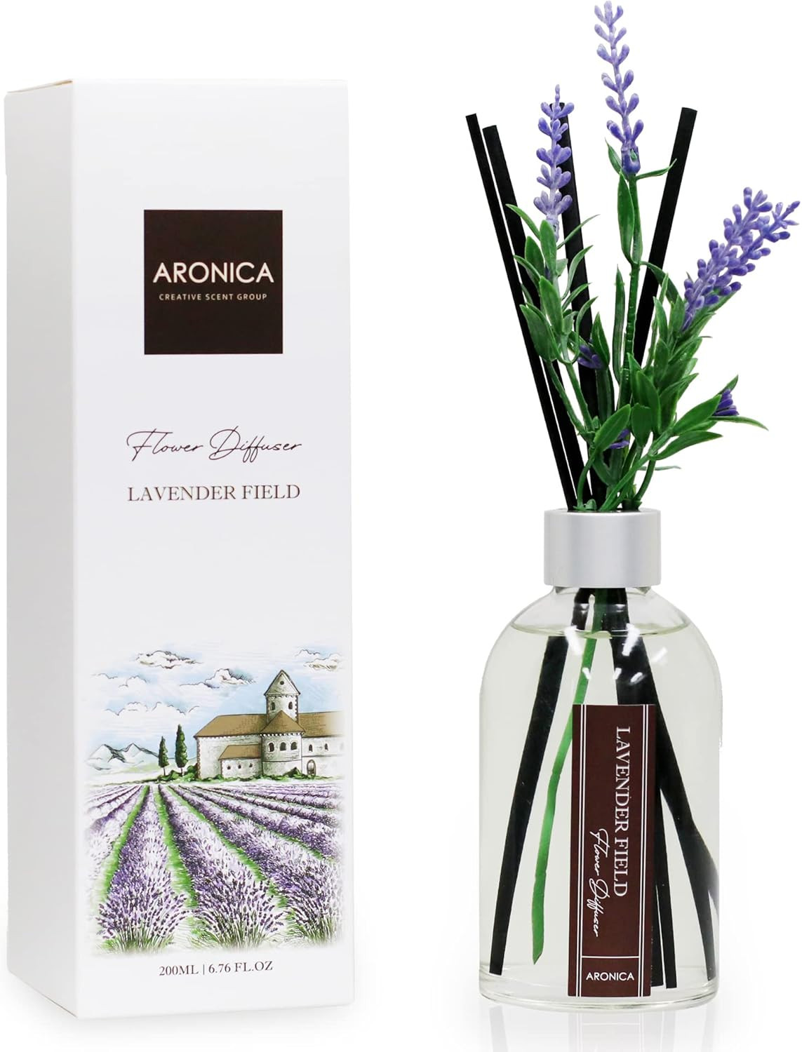 Aronica Bathroom Relaxation Accessories, Lavender Products Spa Field