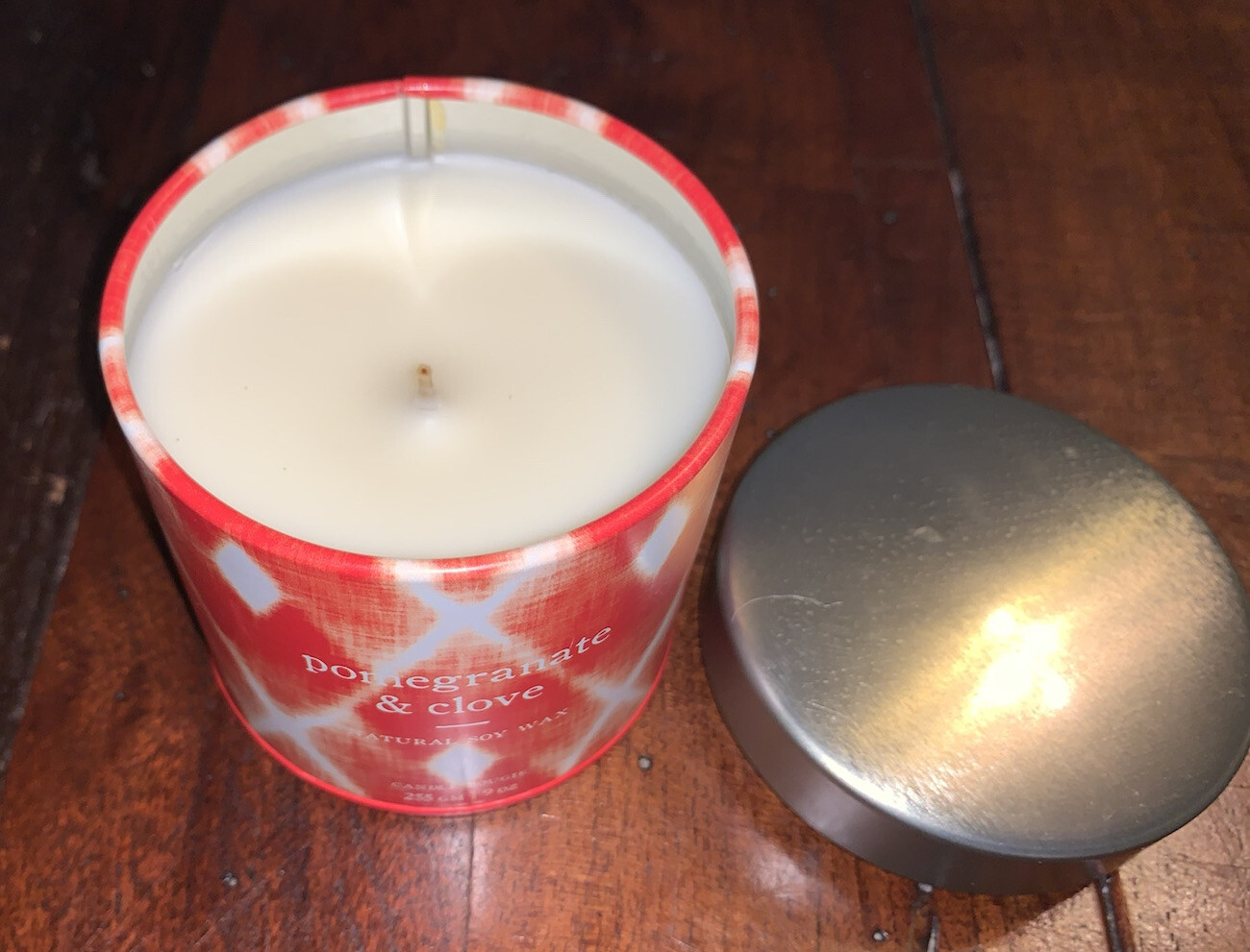 West Elm Soy Candle – Pomegranate & Clove – 9 oz 55 Hours Burn Time NEW