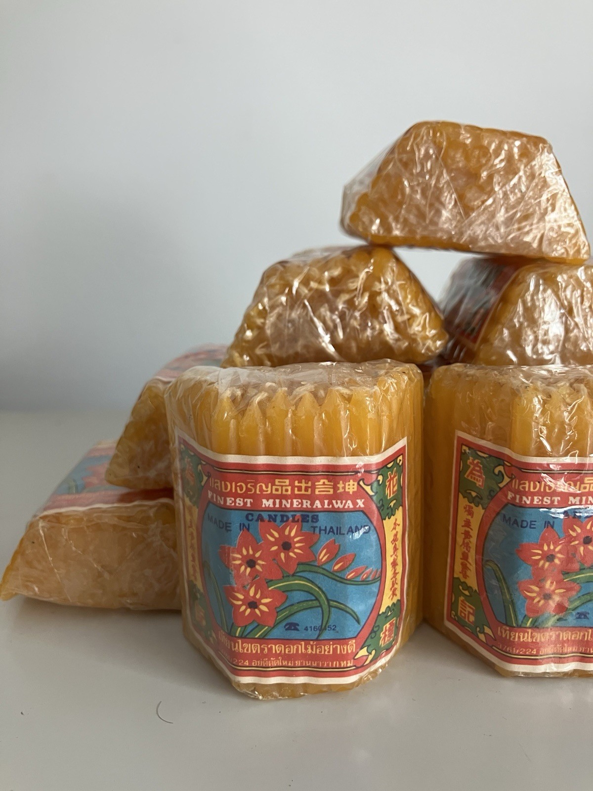Finest Mineral Wax Ceremonial 2 Inch Candles Made In Thailand 12 Packs 51 Each