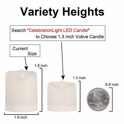 6/12Pcs LED Tea Lights Flameless with Remote Candles Votive Battery Operated