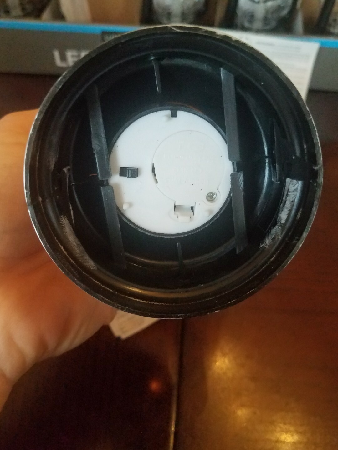 Luminessence LED Lantern Flickering Effect On/Off Switch 120 hours upc 639277801